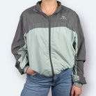 Kappa 90s Vintage Trainingsjacke Grau L - Vinverse