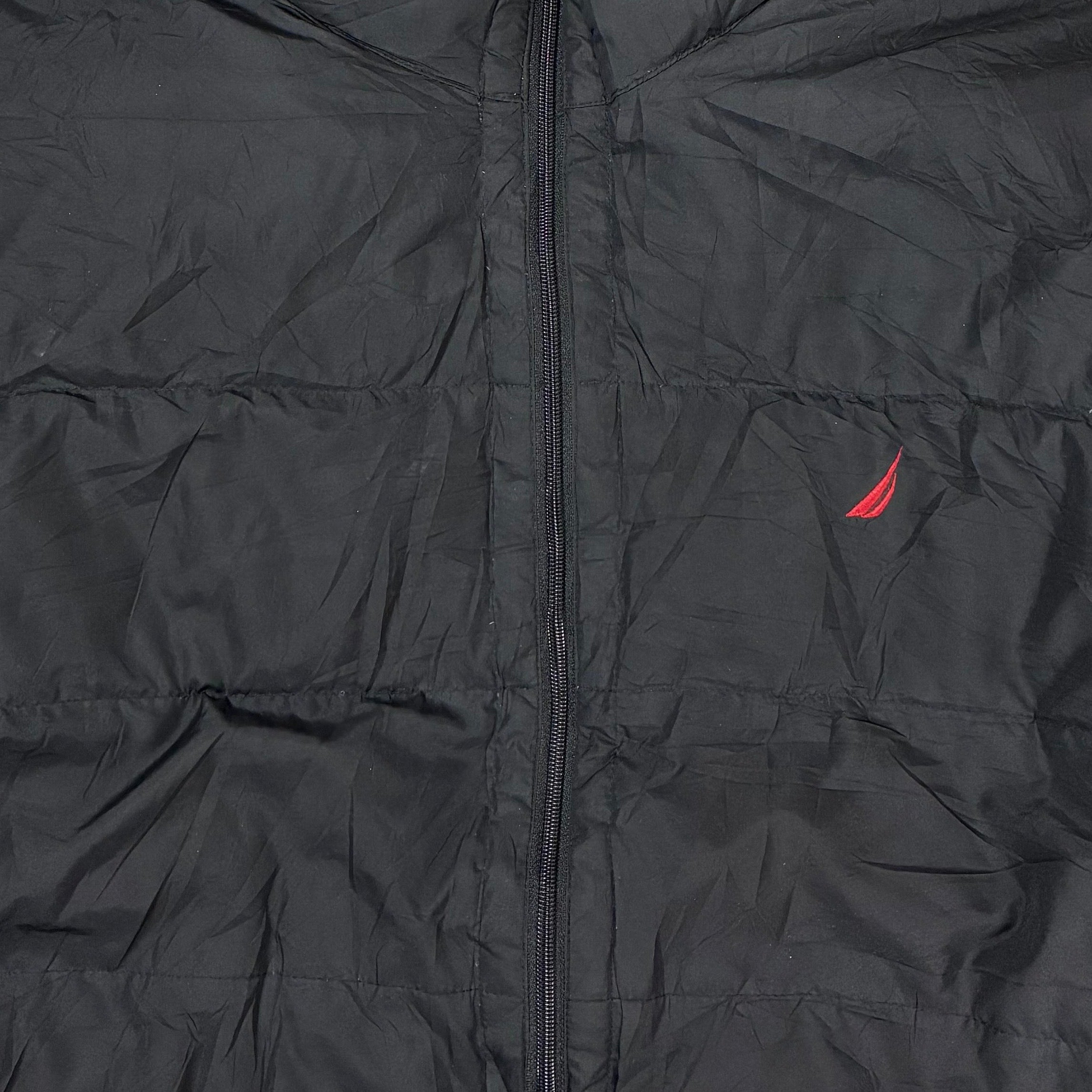 Nautica Puffer Übergangsjacke Schwarz L - Vinverse