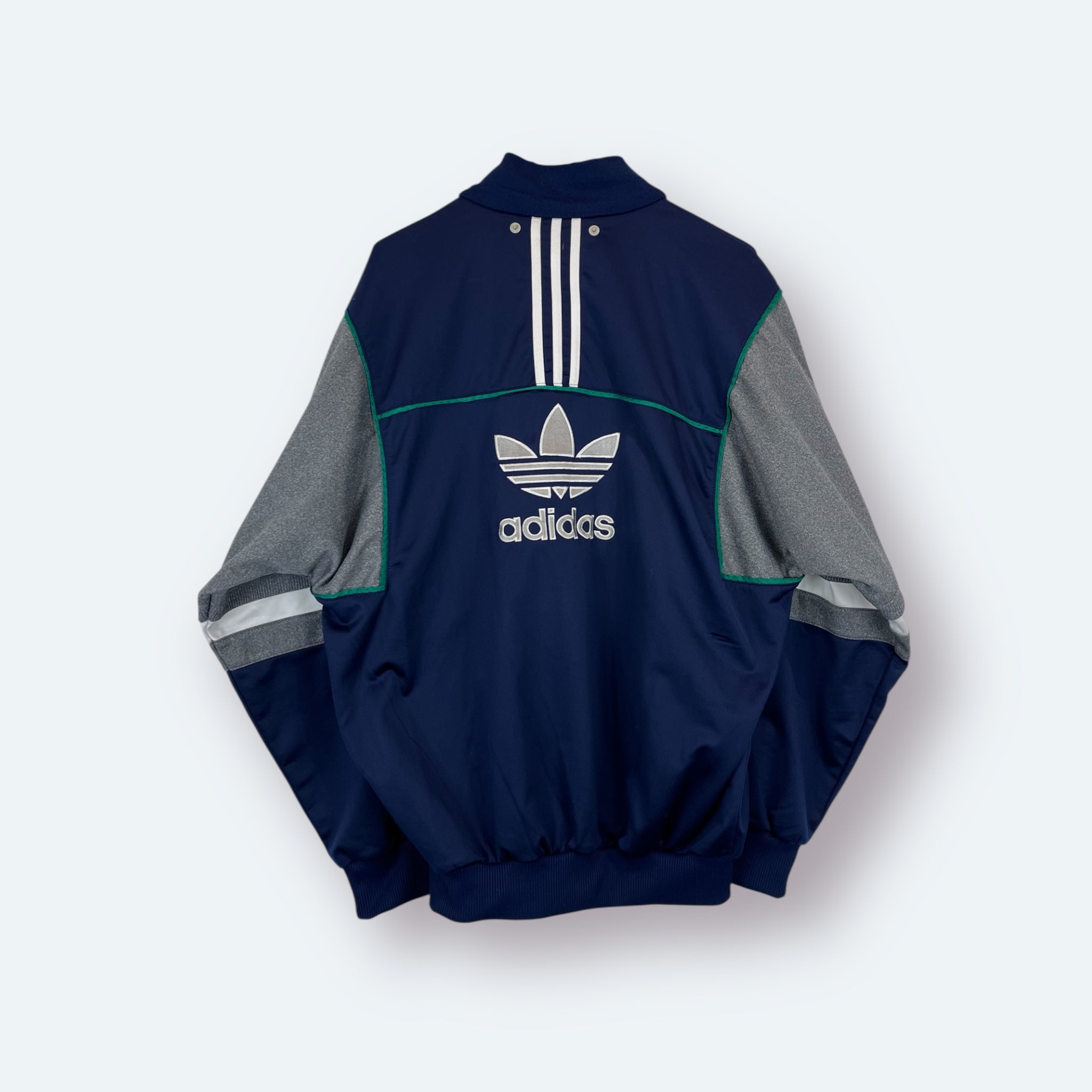 Adidas 80s Vintage Trainingsjacke Blau L - Vinverse