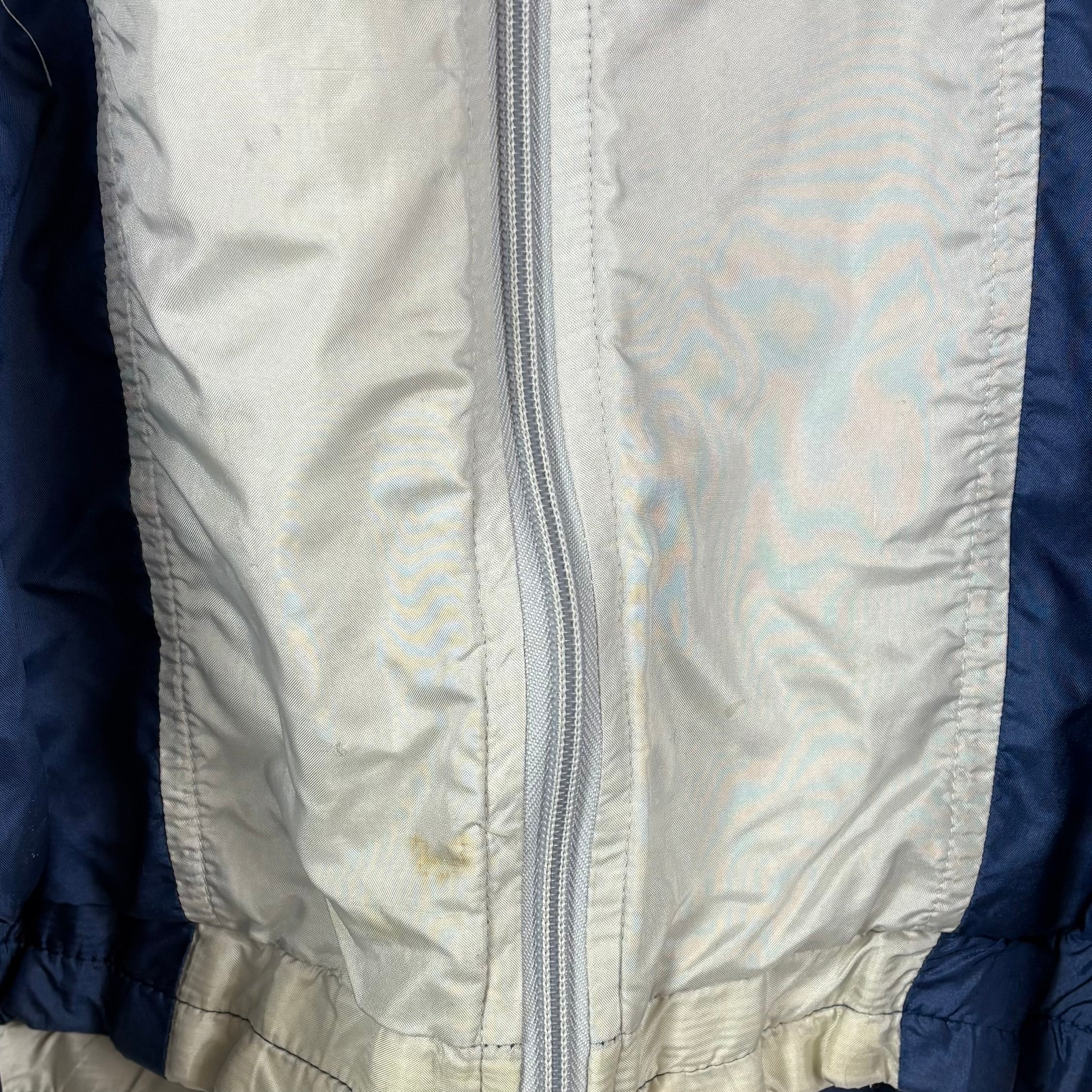 Puma 90s Vintage Trainingsjacke Weiß Blau M - Vinverse