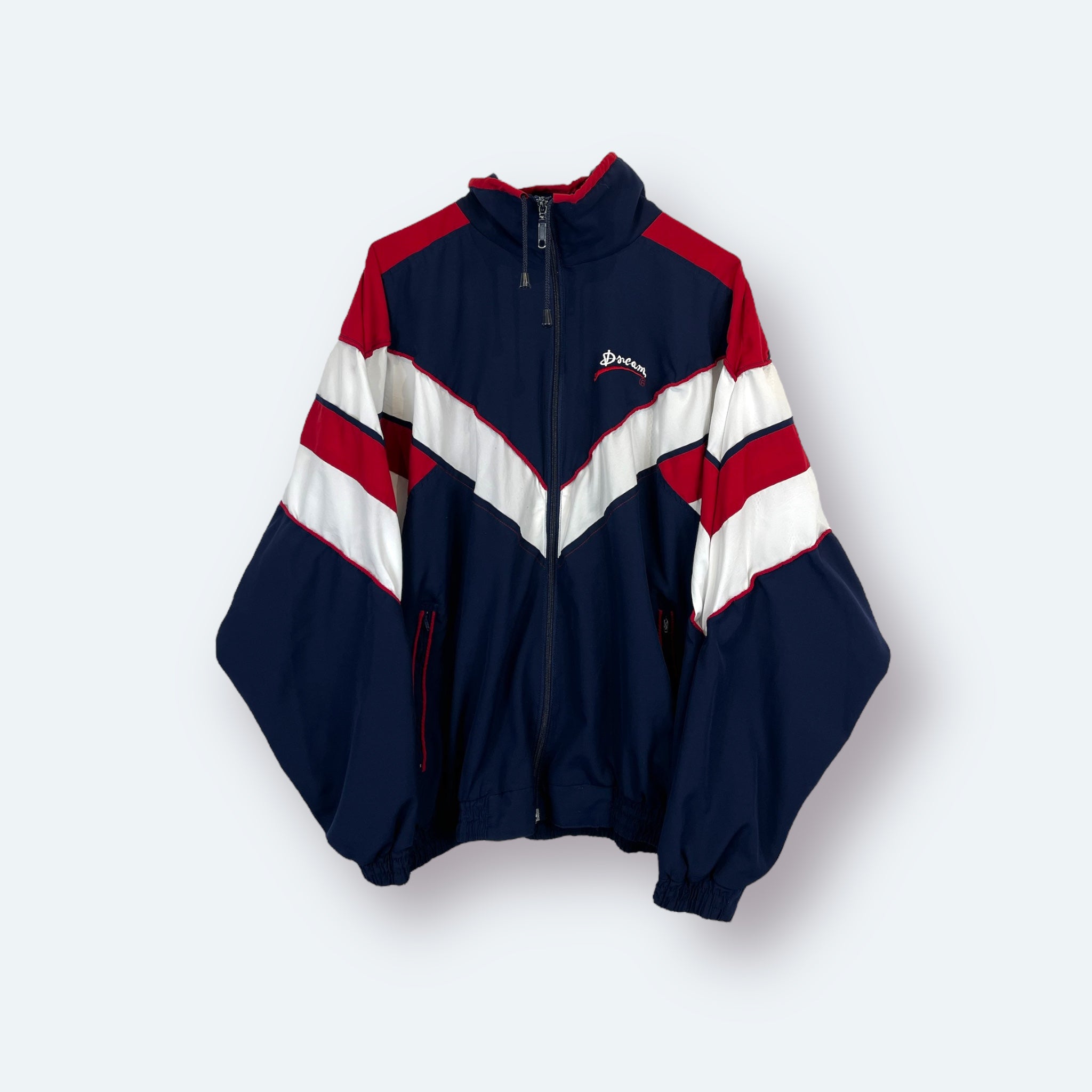 Dream Vintage Trainingsjacke Marineblau XL - Vinverse
