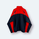 Adidas 2002 Y2K Trainingsjacke Rot Marineblau L - Vinverse