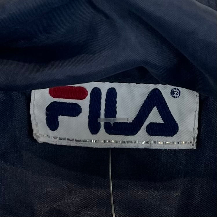 Fila Windbreaker bestickt Blau Gelb L - Vinverse