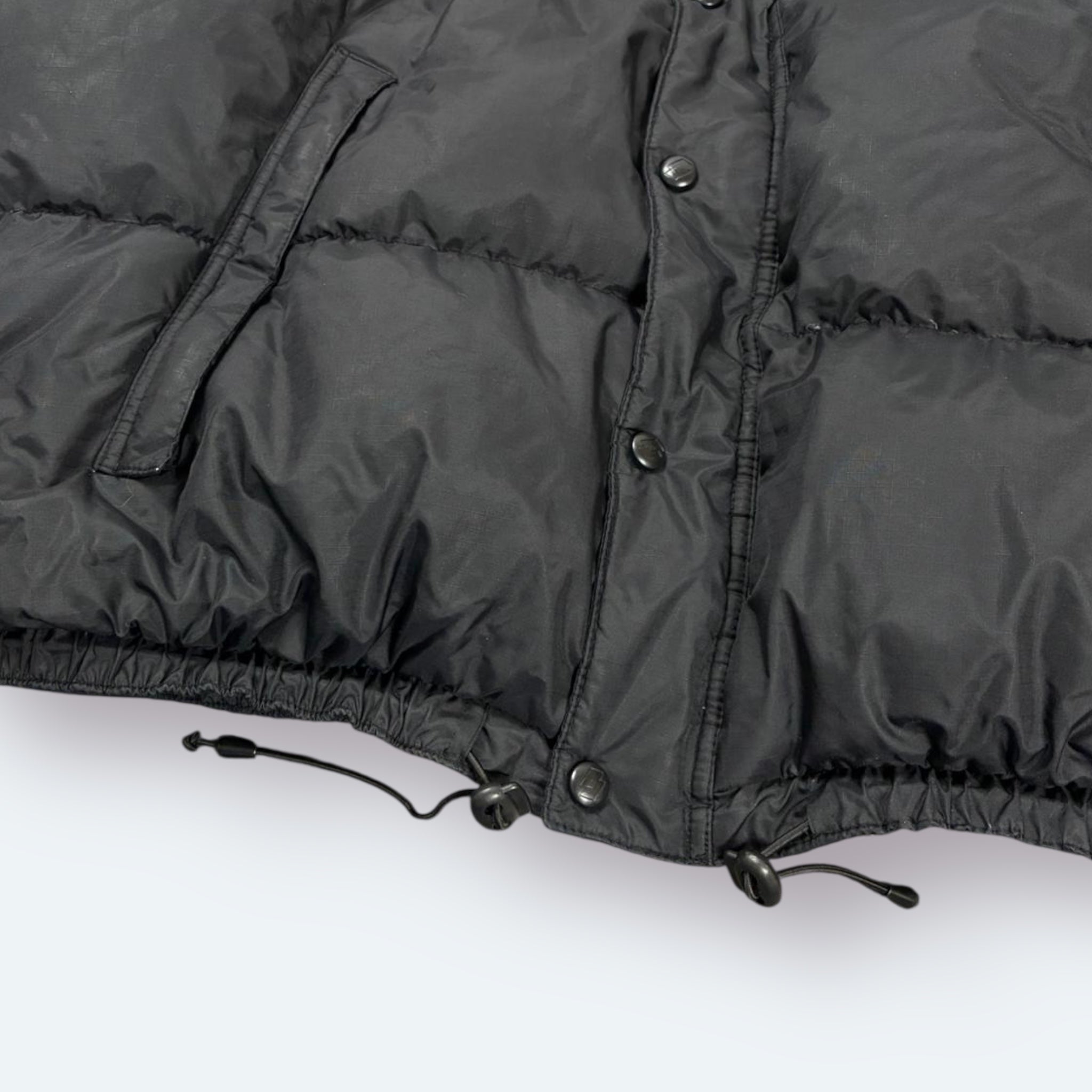 Lotto 2000s Y2K Puffer Jacke Schwarz L - Vinverse