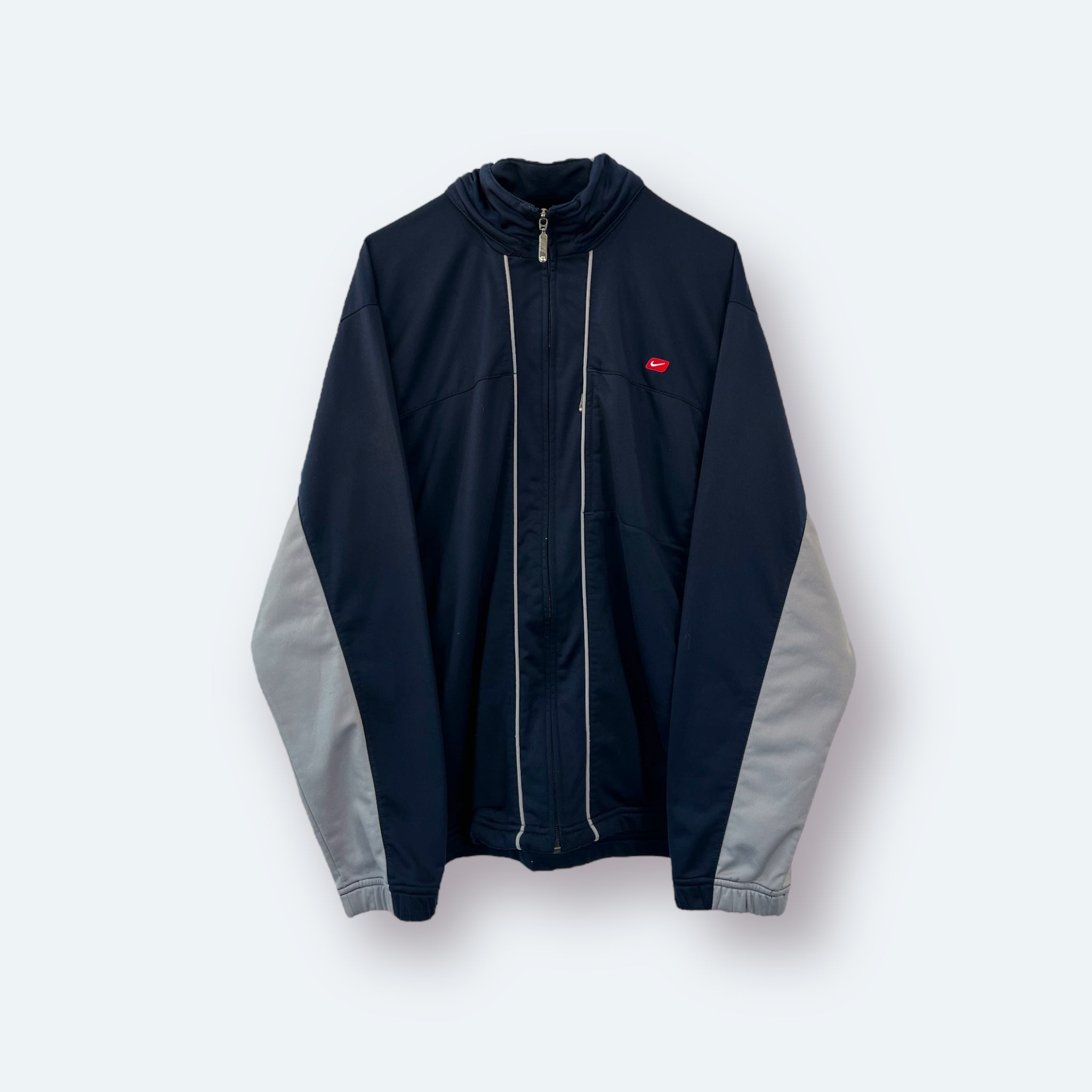 Nike Athletic Trainingsjacke Small Logo bestickt M - Vinverse