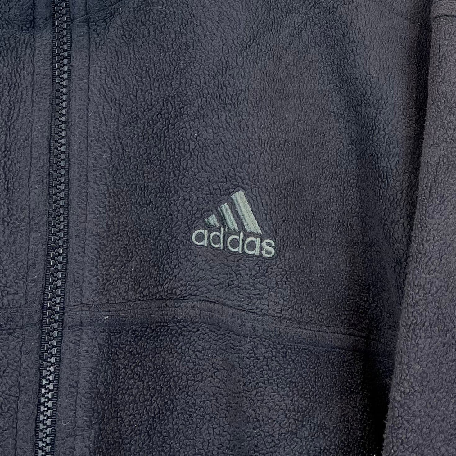 Adidas 2000er Fleece Jacke Grau L - Vinverse