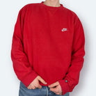Nike 2000s Sweater Rot L - Vinverse