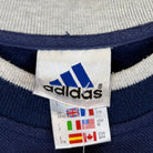 Adidas 1999 Vintage Sweater Marineblau M - Vinverse