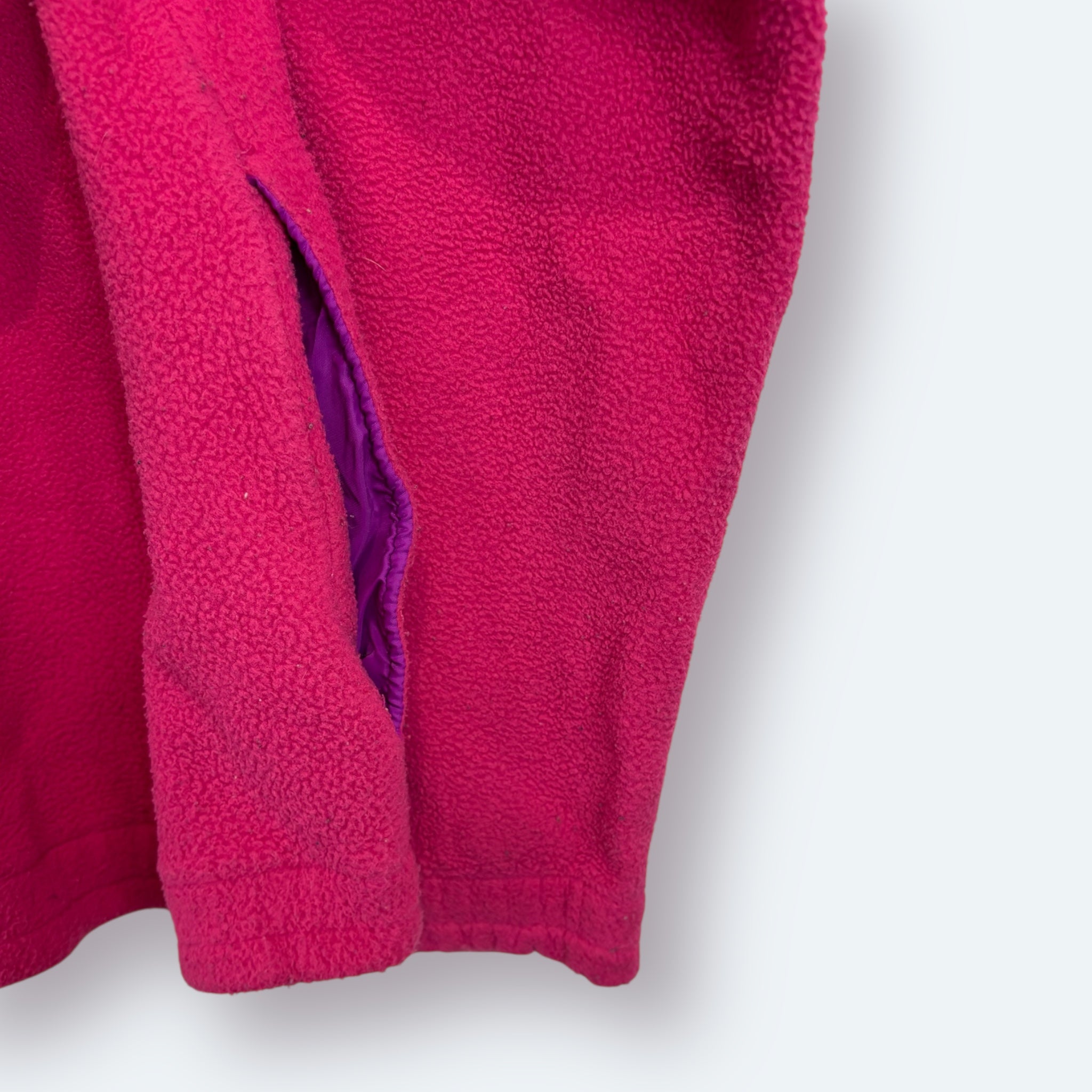 Fila Magic Line 90s Vintage Fleece Sweater Pink L - Vinverse
