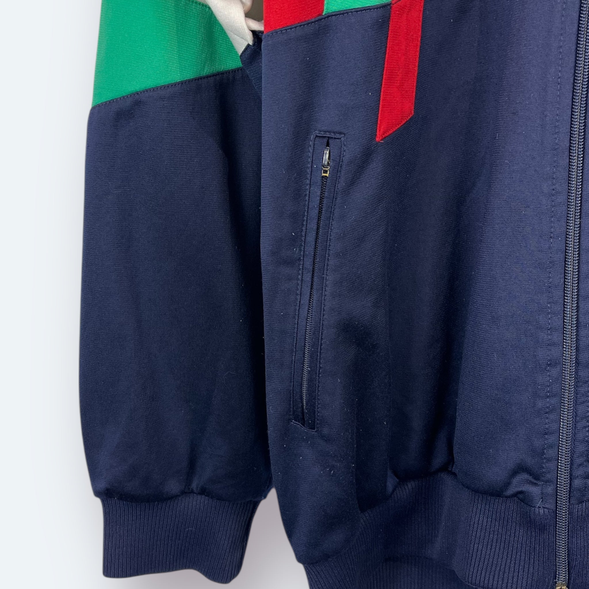 Adidas 80er Vintage Trainingsjacke Blau XL - Vinverse