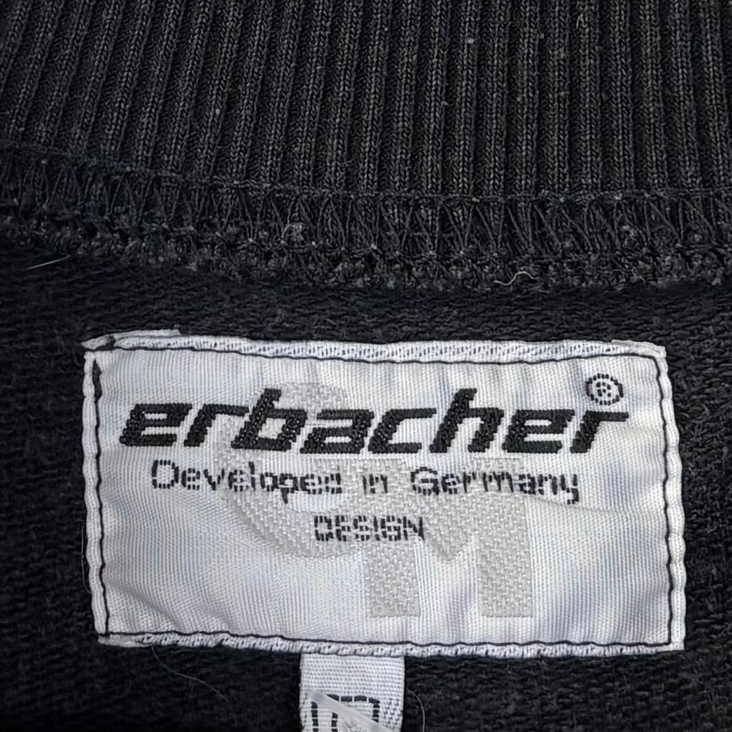 Erbacher Vintage Sweater bestickt Schwarz L - Vinverse