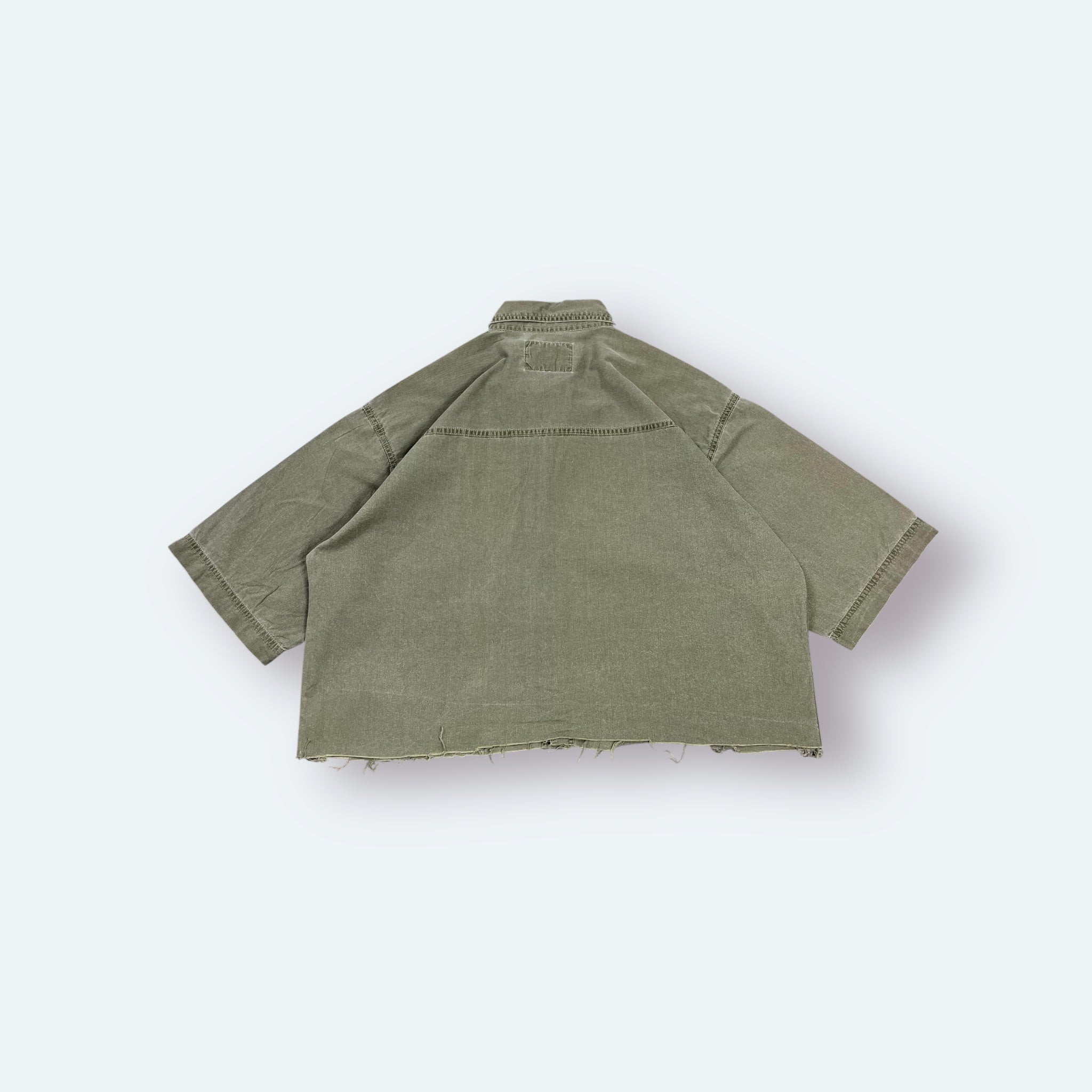 Levis  Vintage Hemd Cropped Khaki L - Vinverse