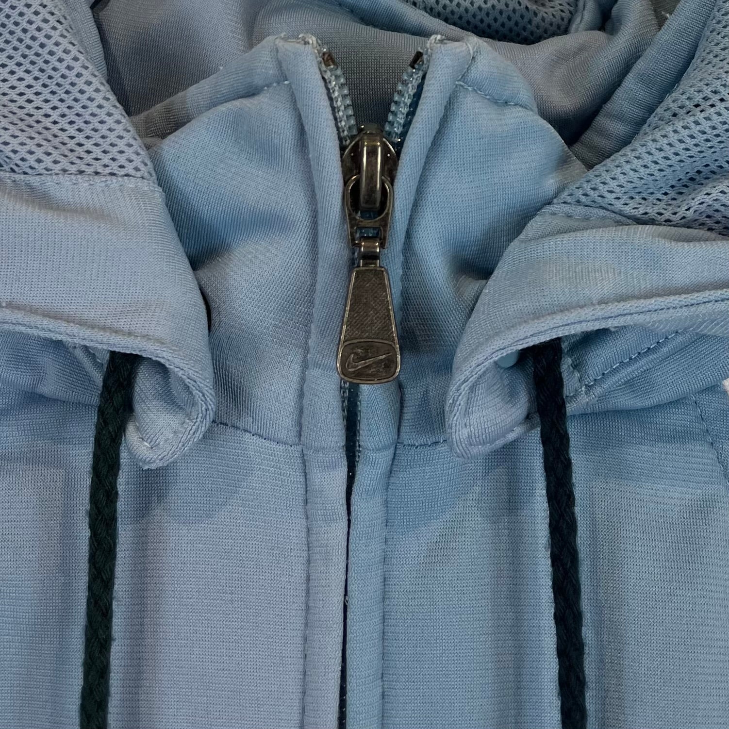 Nike 2000er Trainingsjacke Hellblau XL - Vinverse