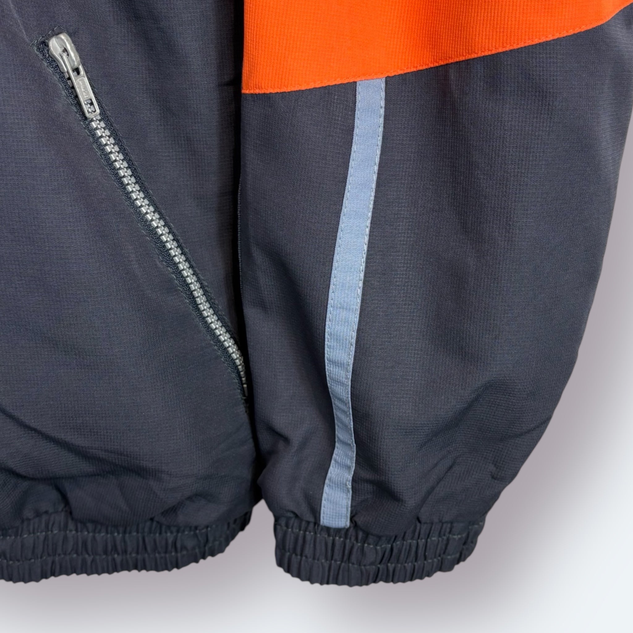 Jako 90s Vintage Trainingsjacke Weiß Orange Marineblau XL - Vinverse