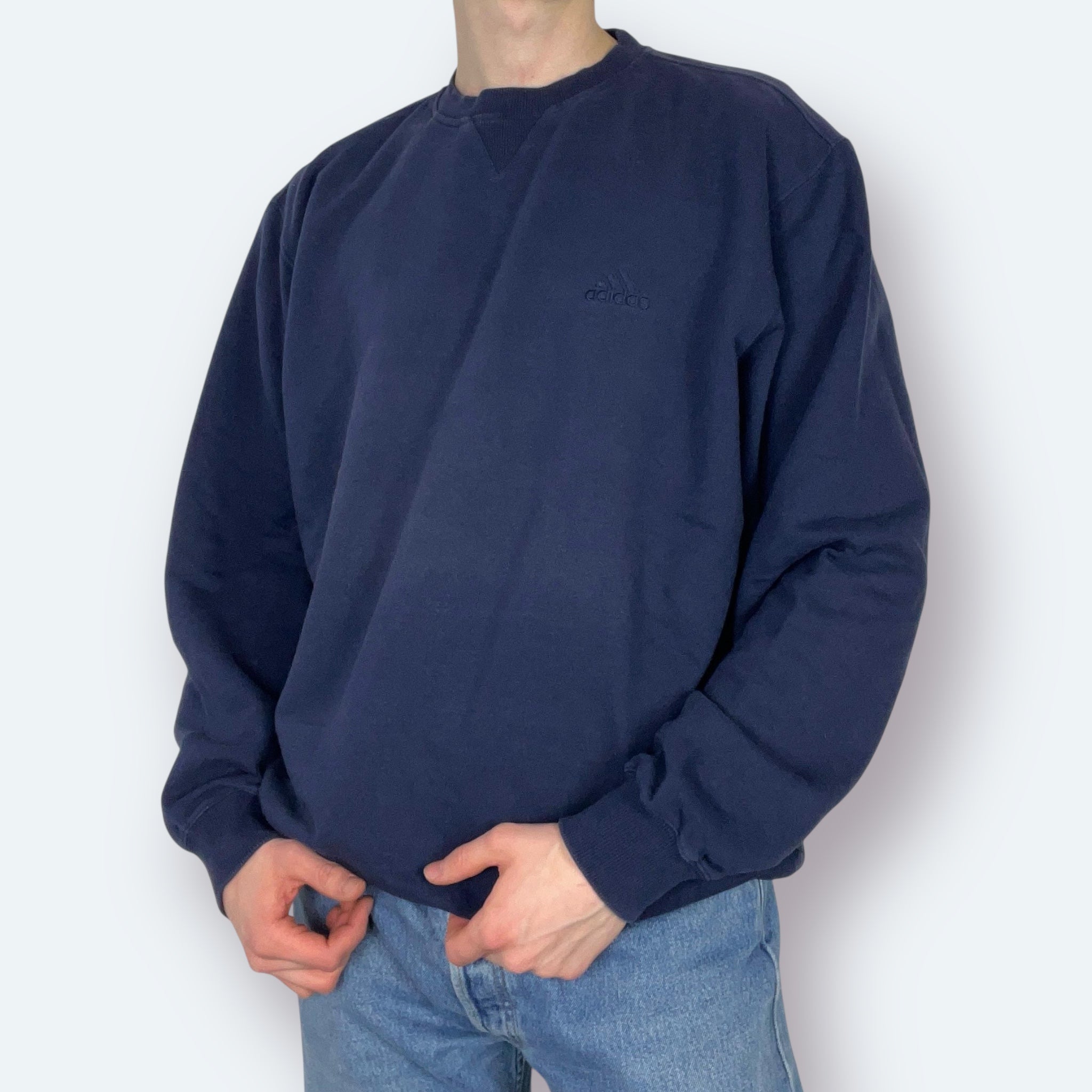 Adidas Y2K Sweater Marineblau aus 2000 L - Vinverse