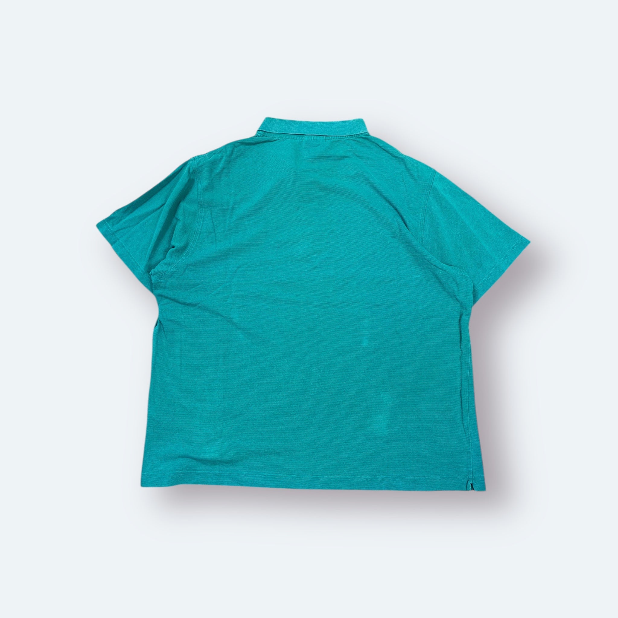 Lacoste Polo Shirt bestickt Türkis L - Vinverse