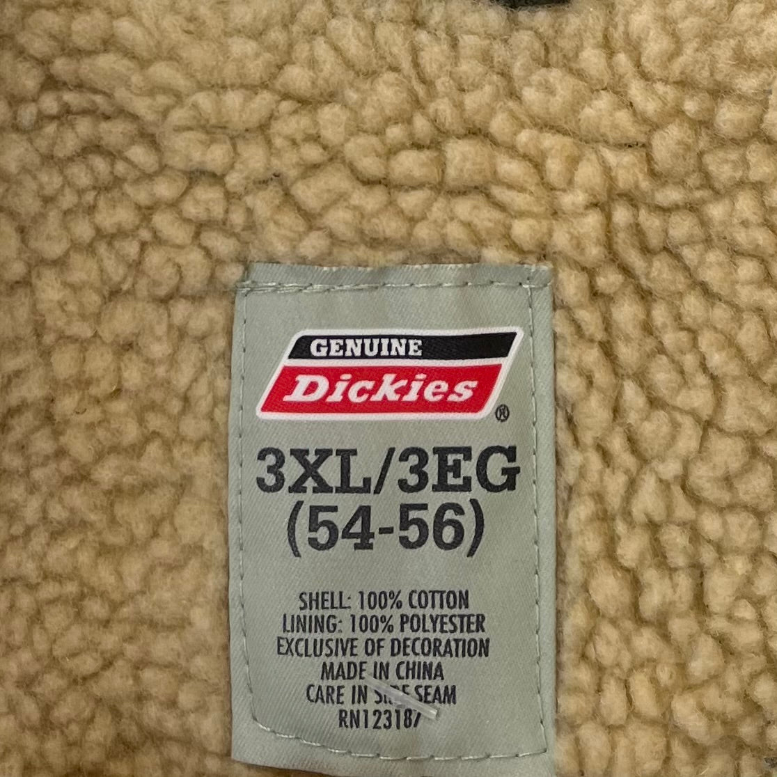 Dickies Workwear Weste gefüttert Khaki 3XL - Vinverse