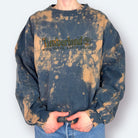 Timberland 90s Vintage Re:Bleach Sweater Blau Beige M - Vinverse