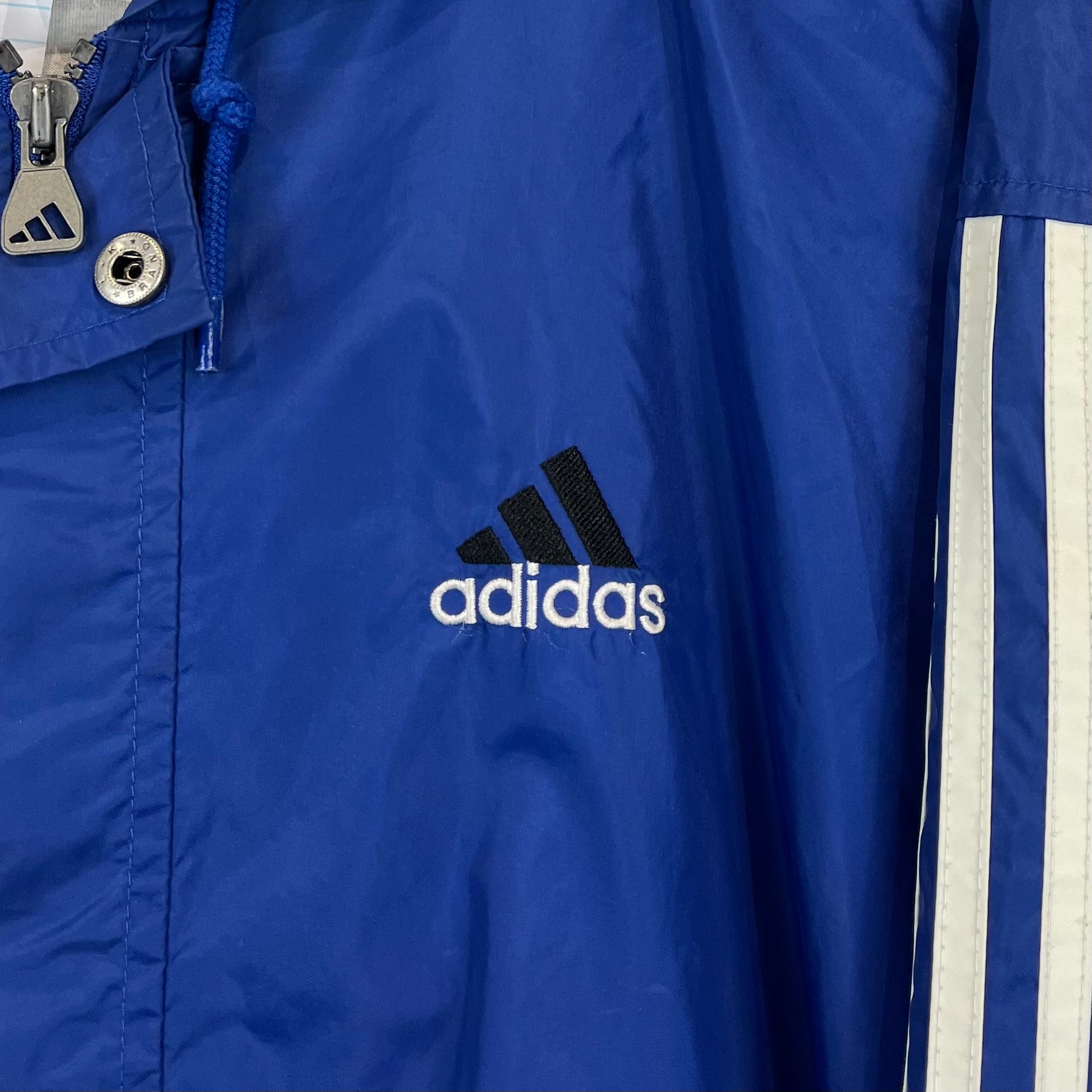 Adidas 90er Vintage Parka Blau M - Vinverse