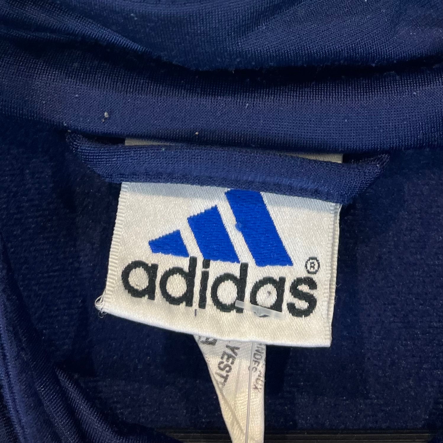 Adidas 90s Vintage Trainingsjacke Marineblau L - Vinverse