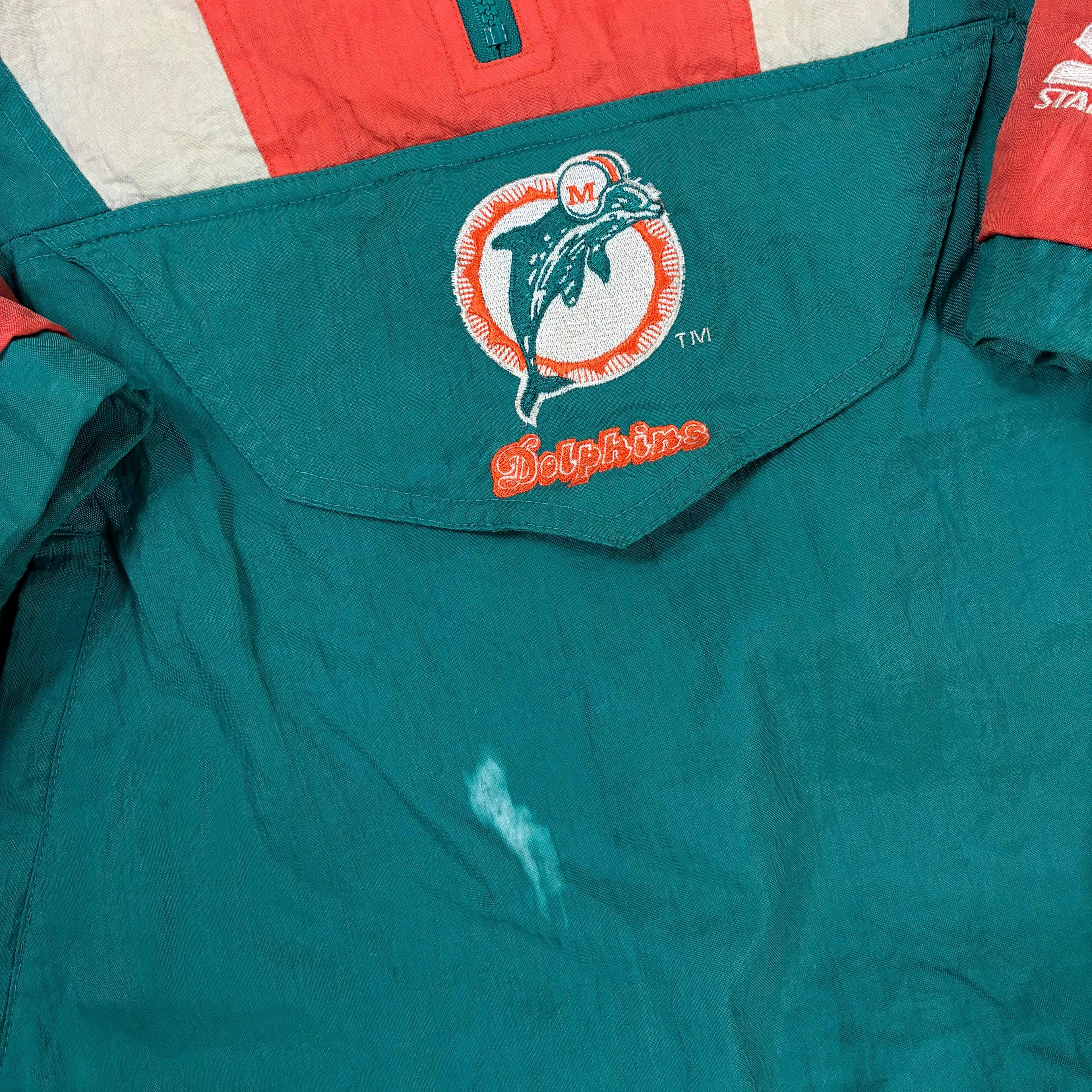 Vintage Pro Line by Starter Vintage Dolphins Jacke Türkis L - Vinverse