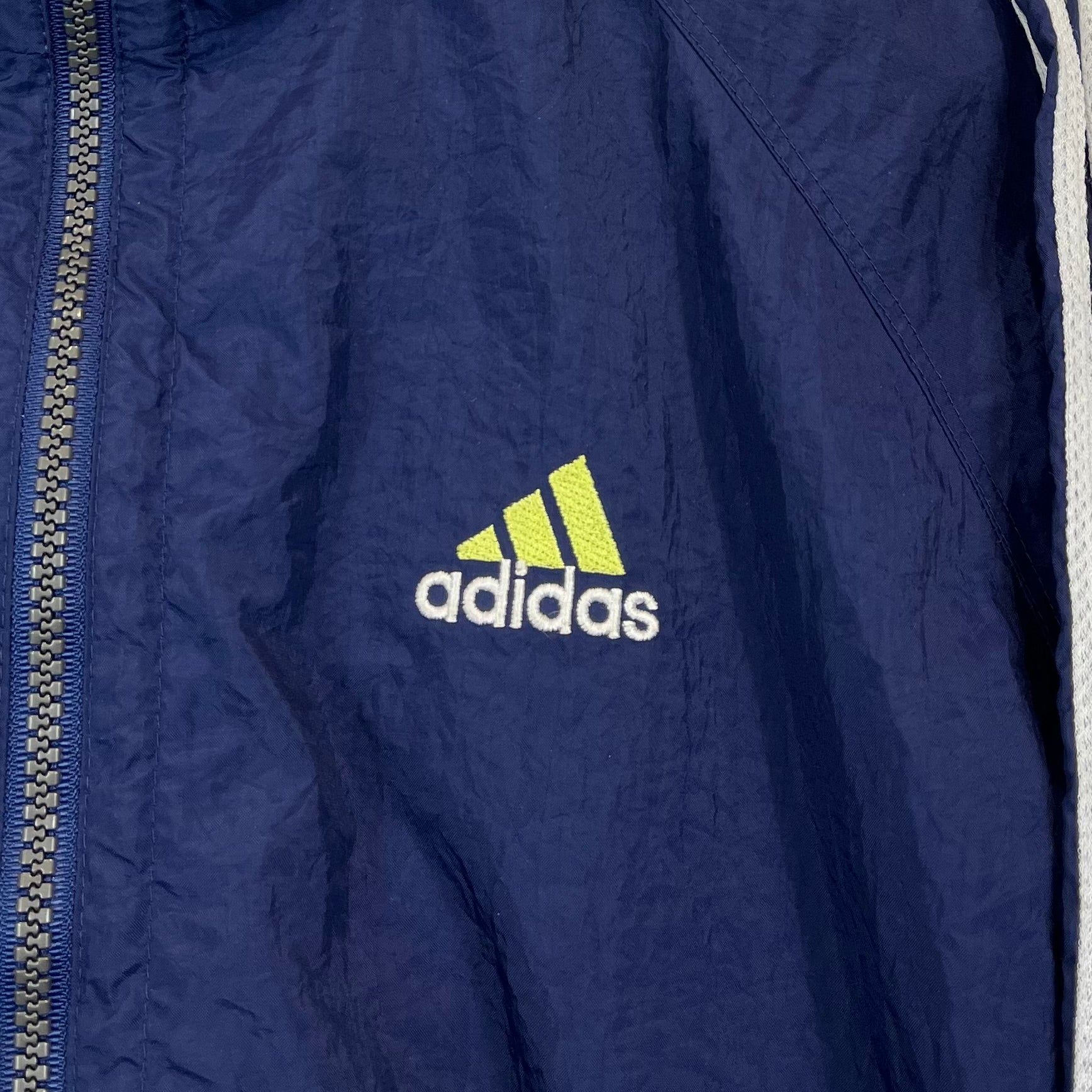 Adidas 90er Vintage Trainingsjacke Blau S - Vinverse