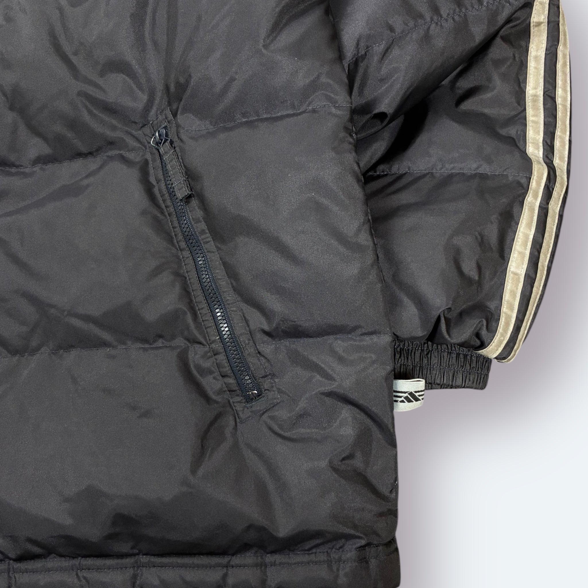 Adidas 2000 Vintage Daunenjacke Schwarz XL - Vinverse