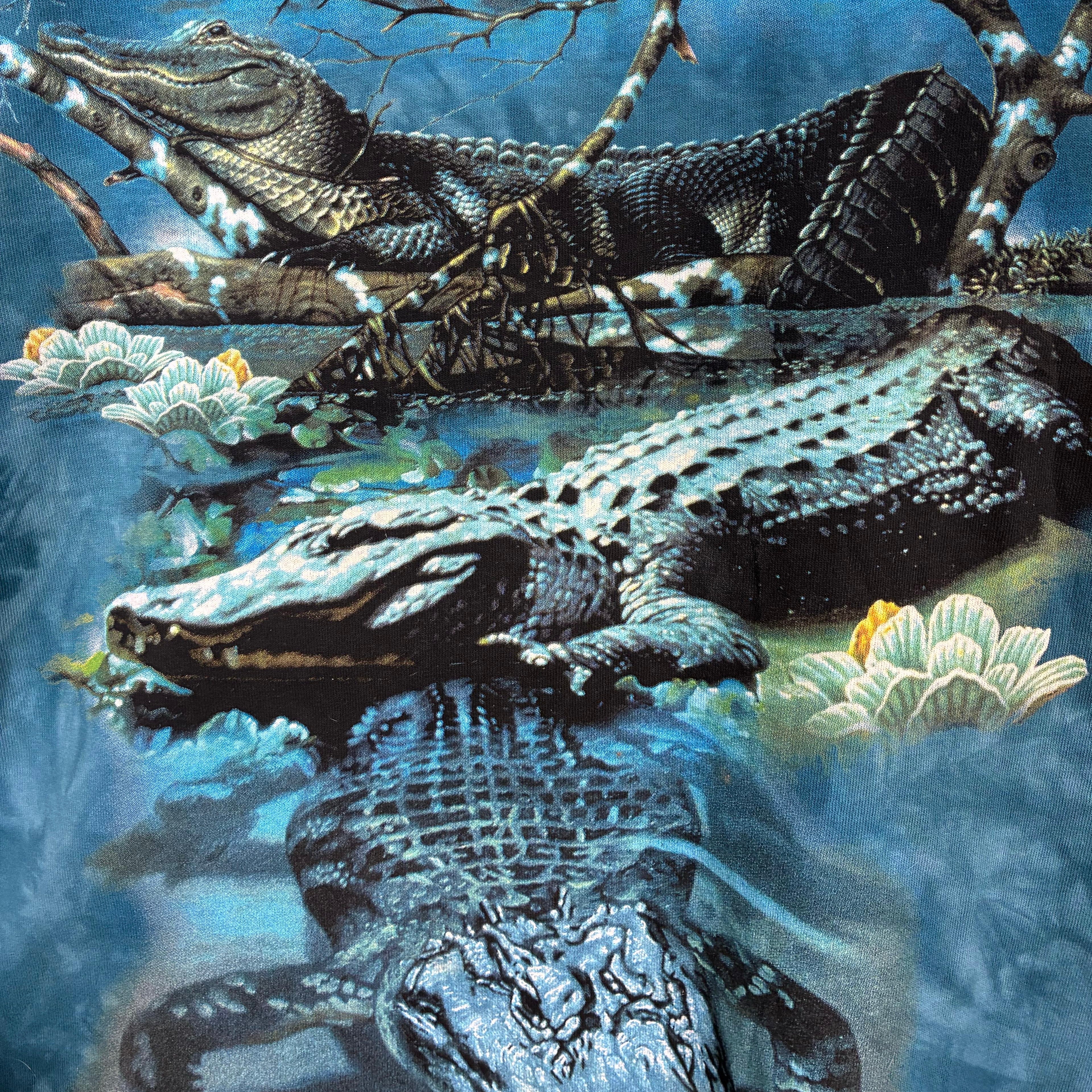 Printed T-Shirt Crocodiles M - Vinverse