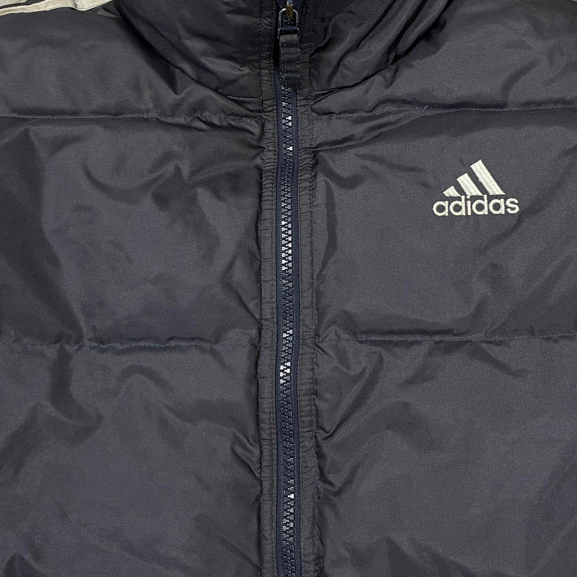 Adidas 2000 Vintage Daunenjacke Schwarz XL - Vinverse