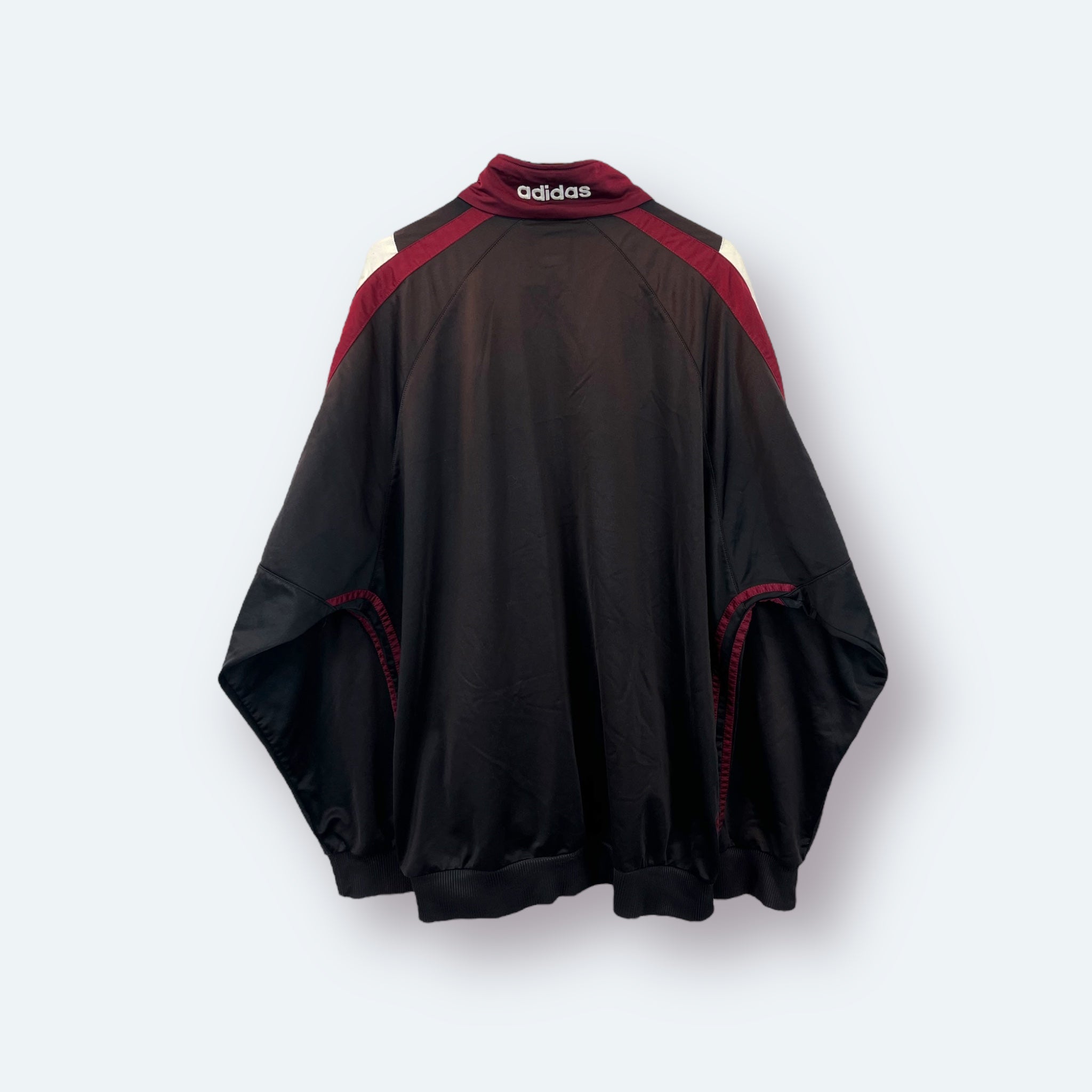 Adidas 90er Trainingsjacke bestickt Schwarz L - Vinverse