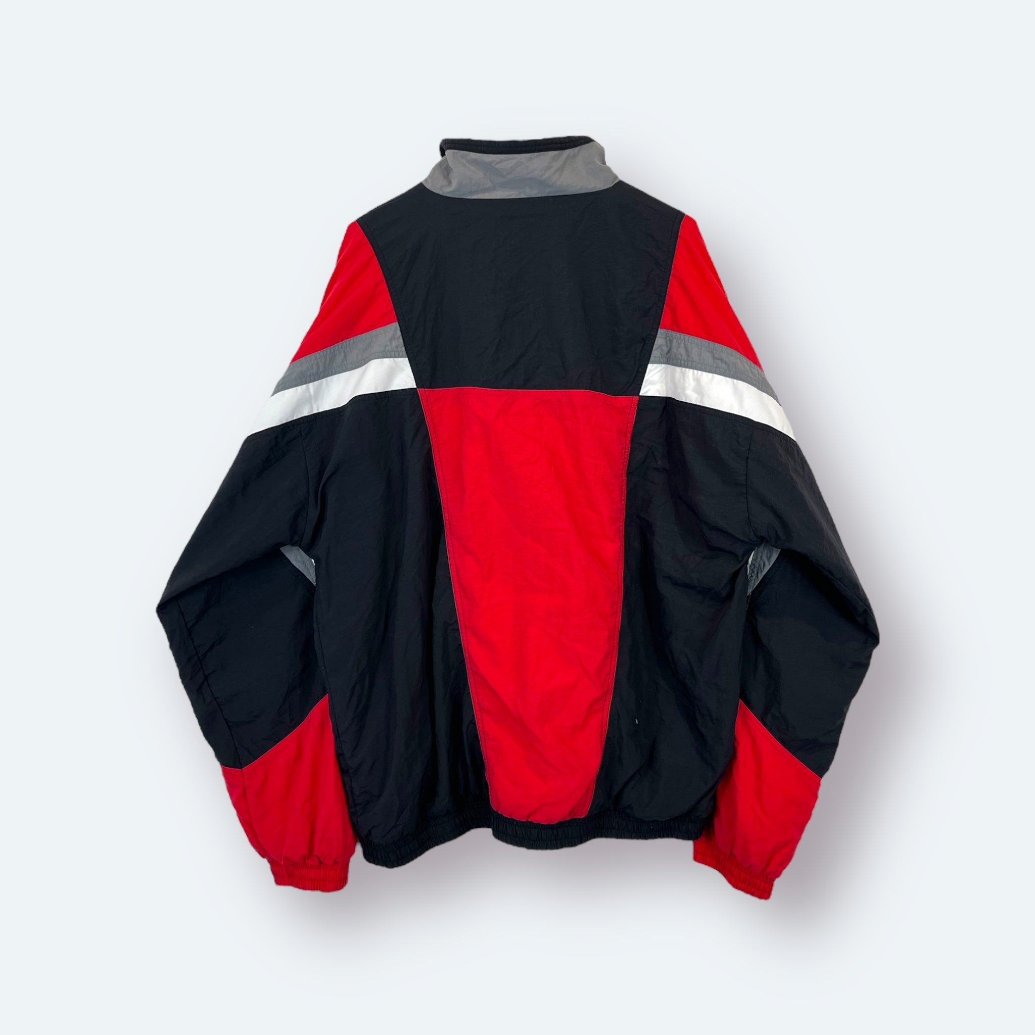 Puma 90s Vintage Trainingsjacke Rot Schwarz L - Vinverse