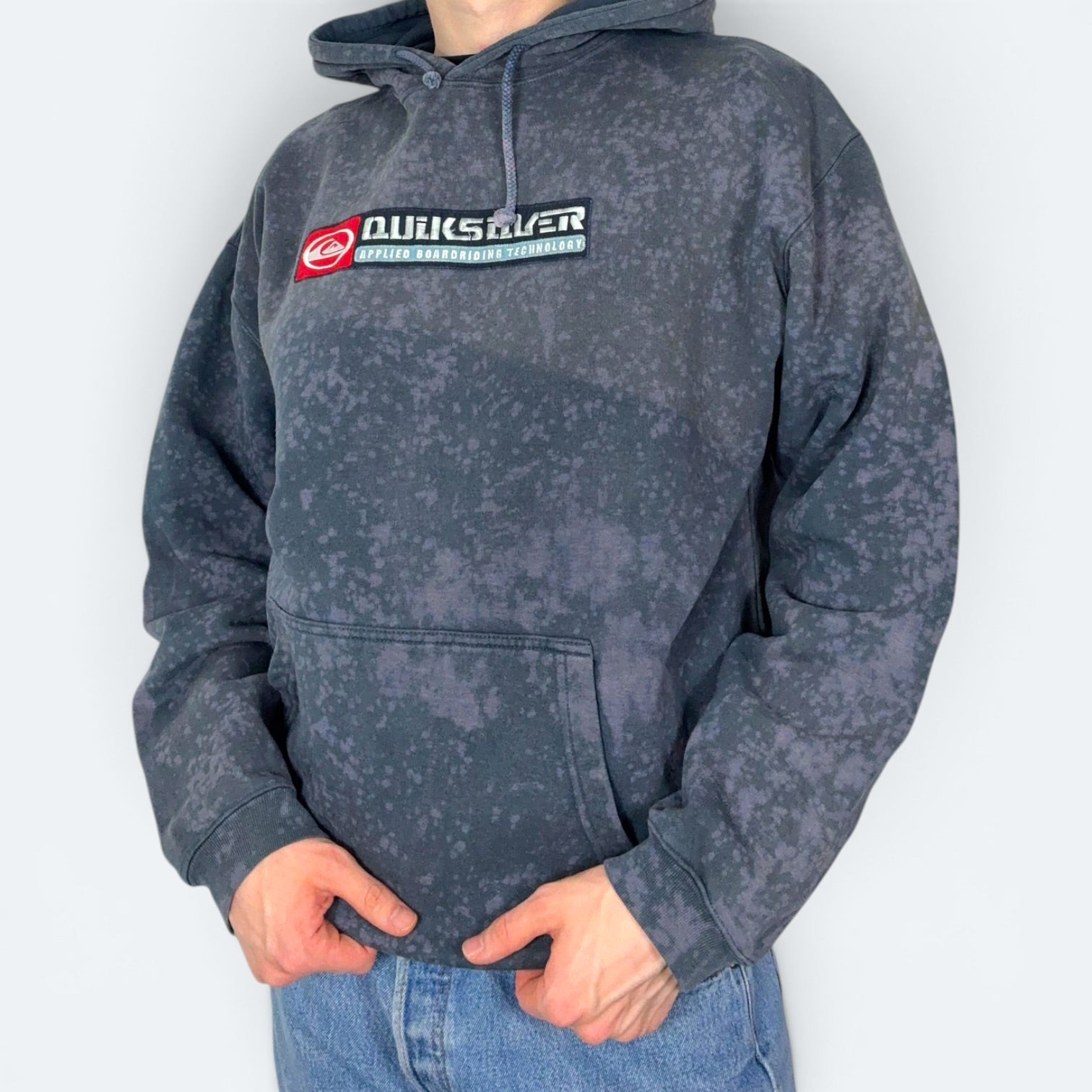 Quiksilver Hoodie Re:Bleach Marineblau XL - Vinverse
