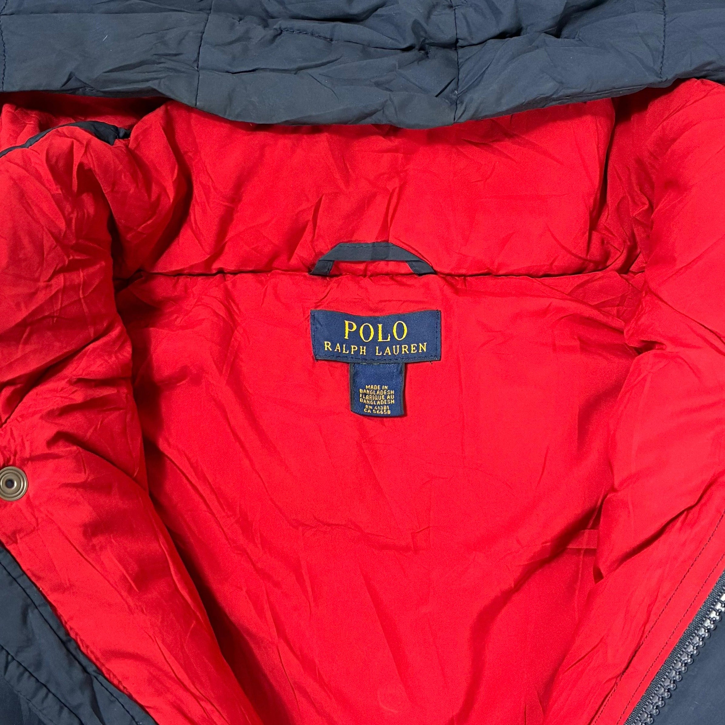Polo Ralph Lauren Puffer Jacke Blau S - Vinverse