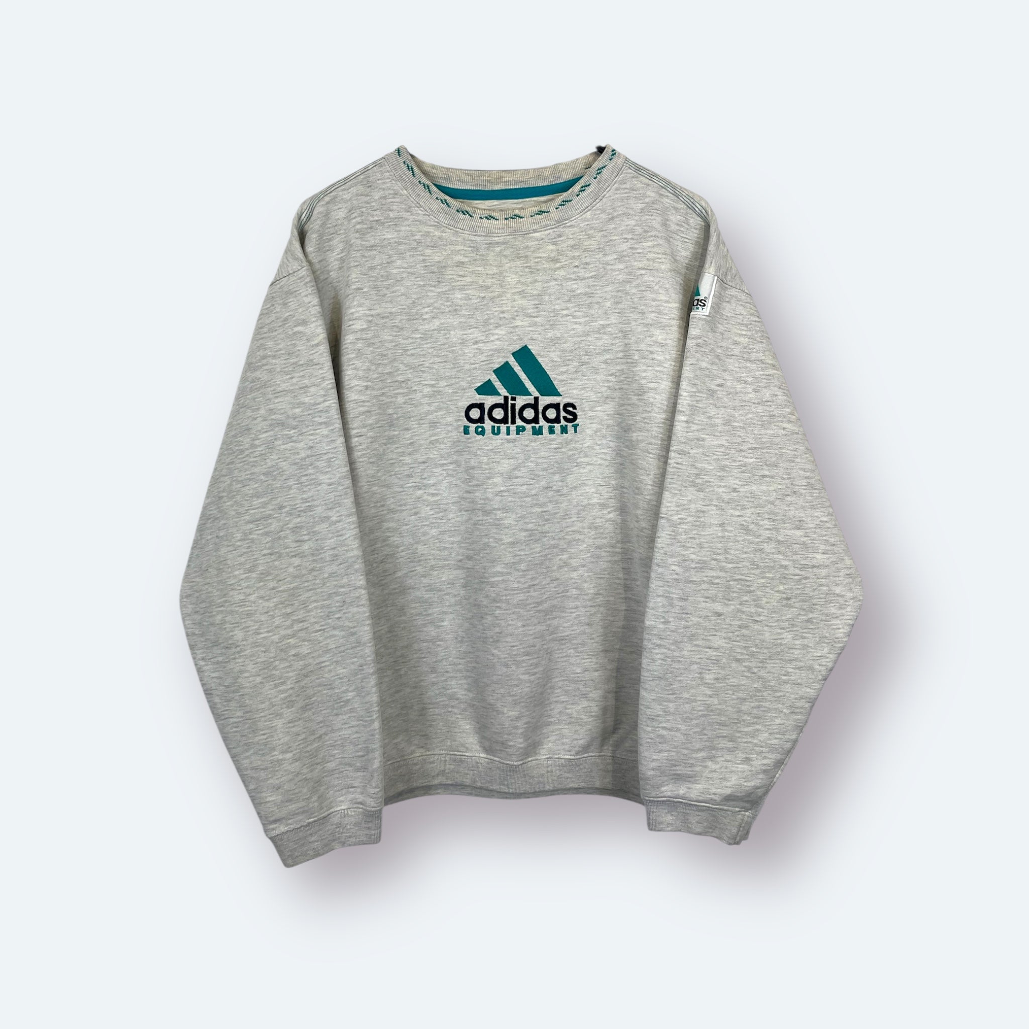 Adidas Equipment Vintage Sweater Grau M - Vinverse