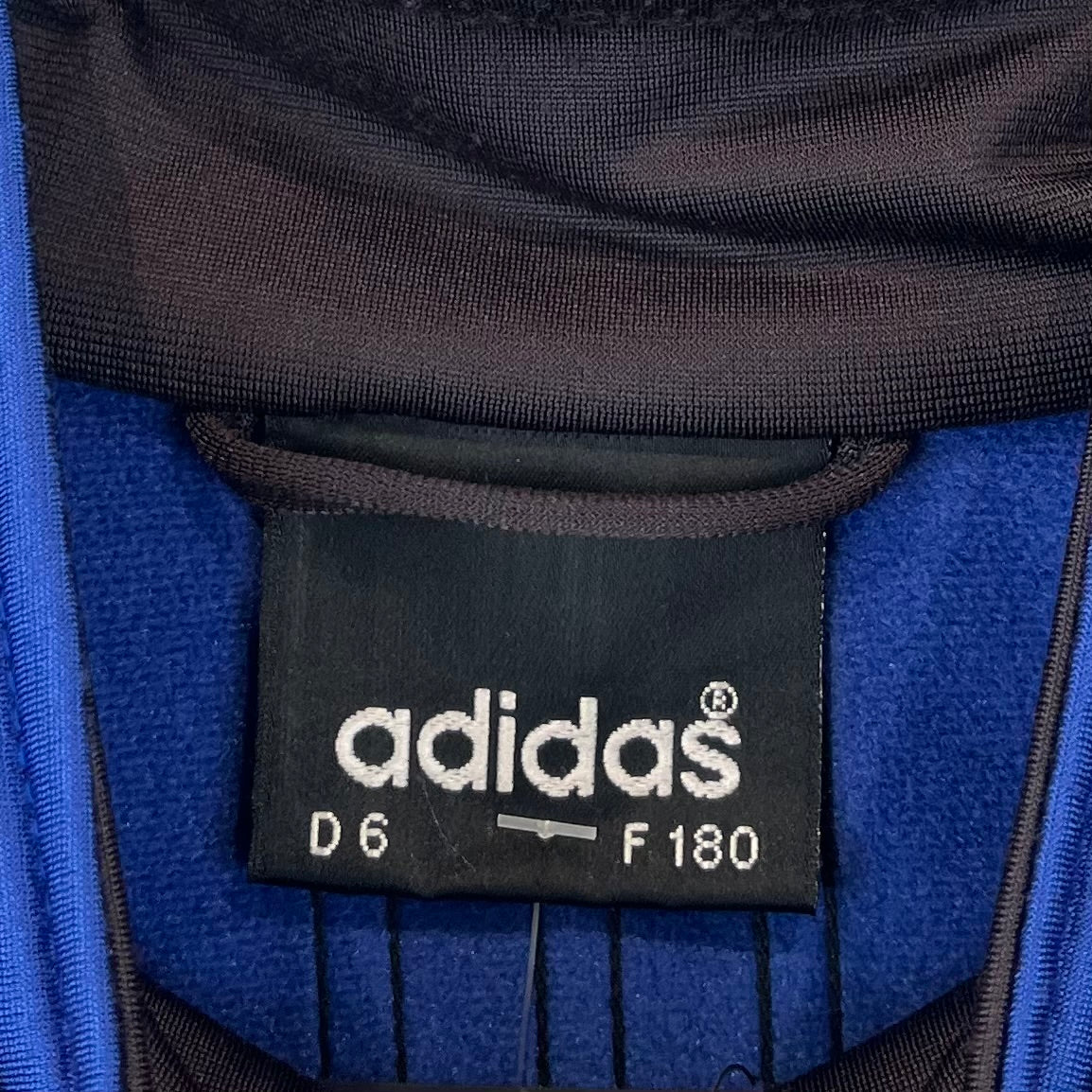Adidas 80er Vintage Trainingsjacke Blau M - Vinverse