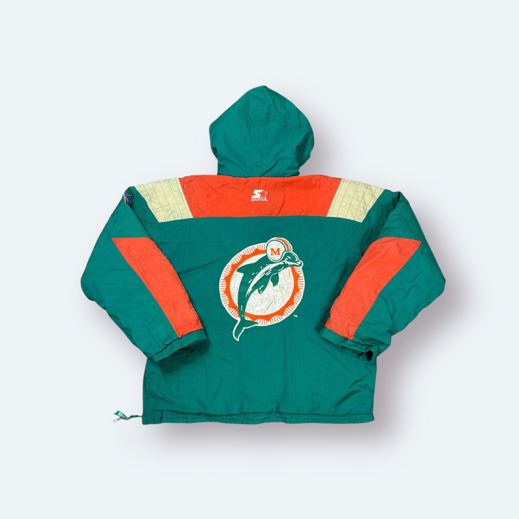 Vintage Pro Line by Starter Vintage Dolphins Jacke Türkis L - Vinverse
