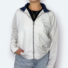 Nike Vintage Trainingsjacke 2000s Weiß S - Vinverse
