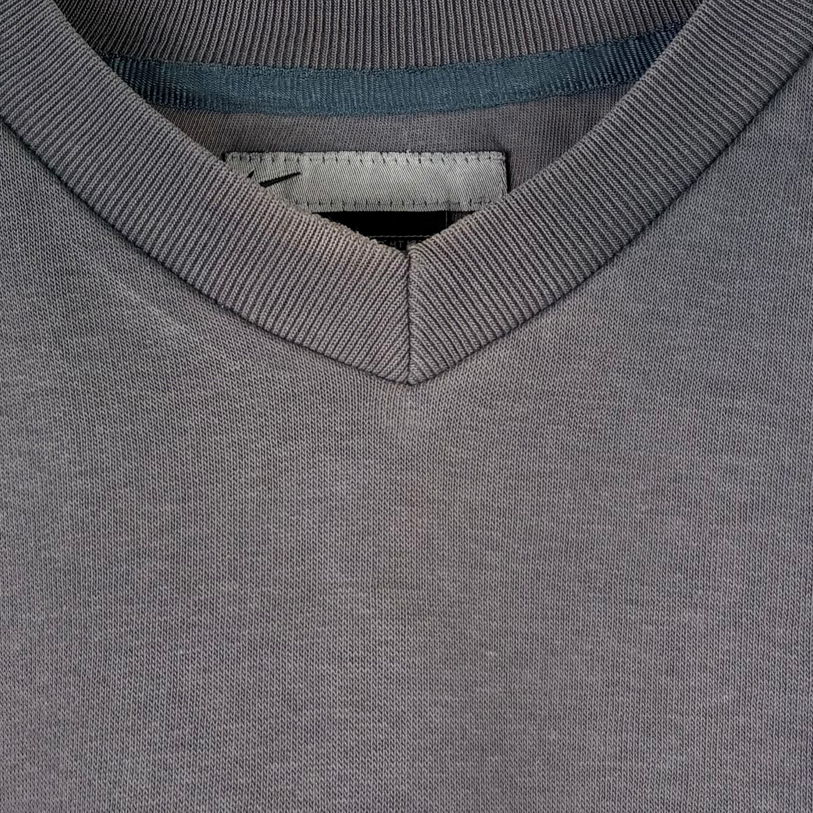 Nike 2000s Sweater Washed Grau S - Vinverse