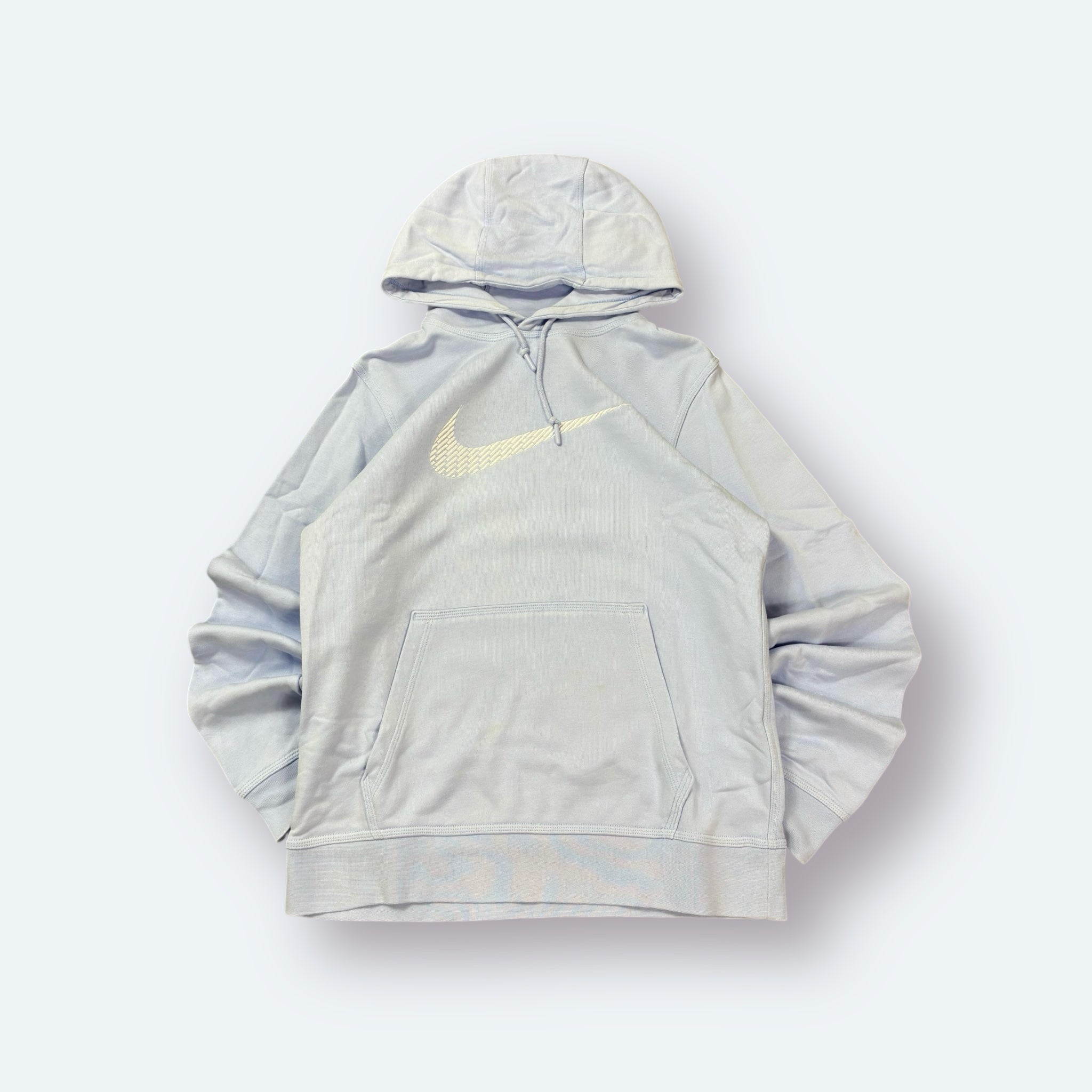 Nike Hoodie Big Center Swoosh Hellblau S - Vinverse