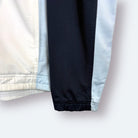 Nike 2000s Trainingsjacke Weiß Blau L - Vinverse