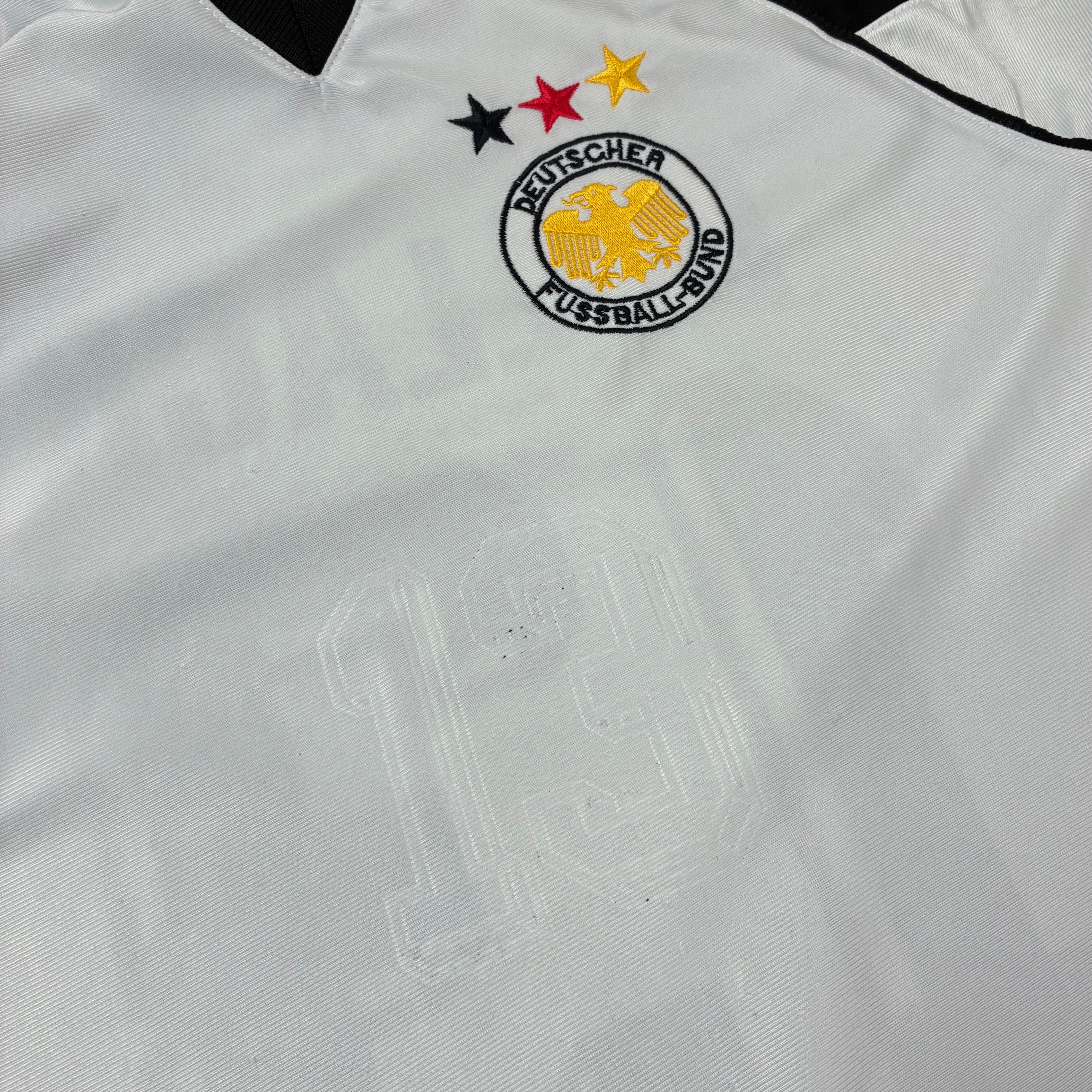 Adidas 2000s Deutschland Ballack Trikot Weiß S - Vinverse
