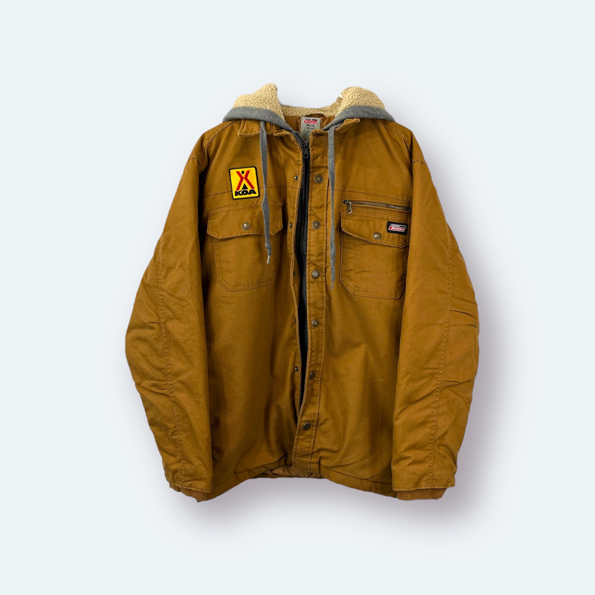 Dickies Workwear Jacke mit Kapuze Braun M - Vinverse