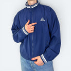 Adidas Vintage Trainingsjacke Blau L - Vinverse
