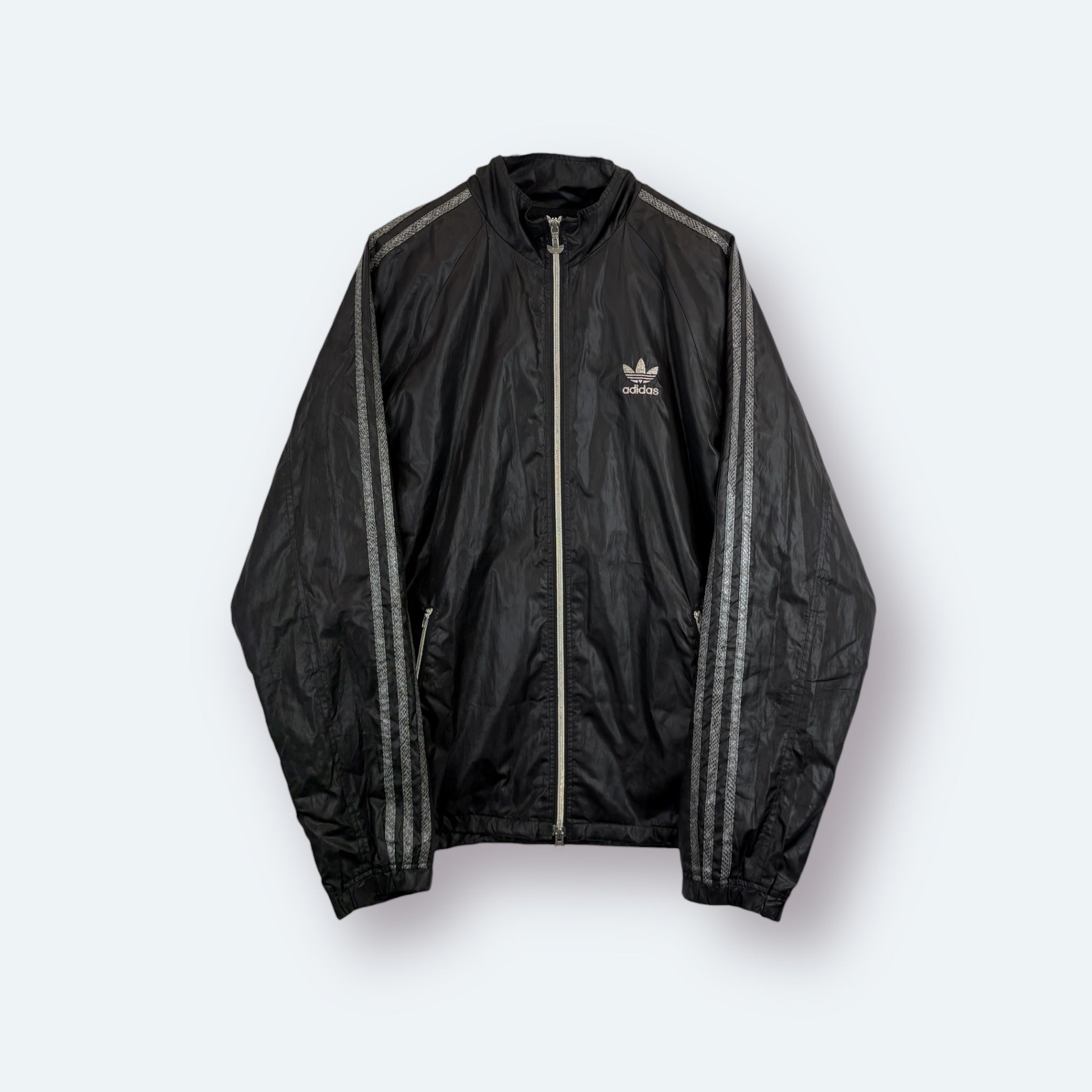 Adidas Trefoil Trainingsjacke Schwarz L - Vinverse