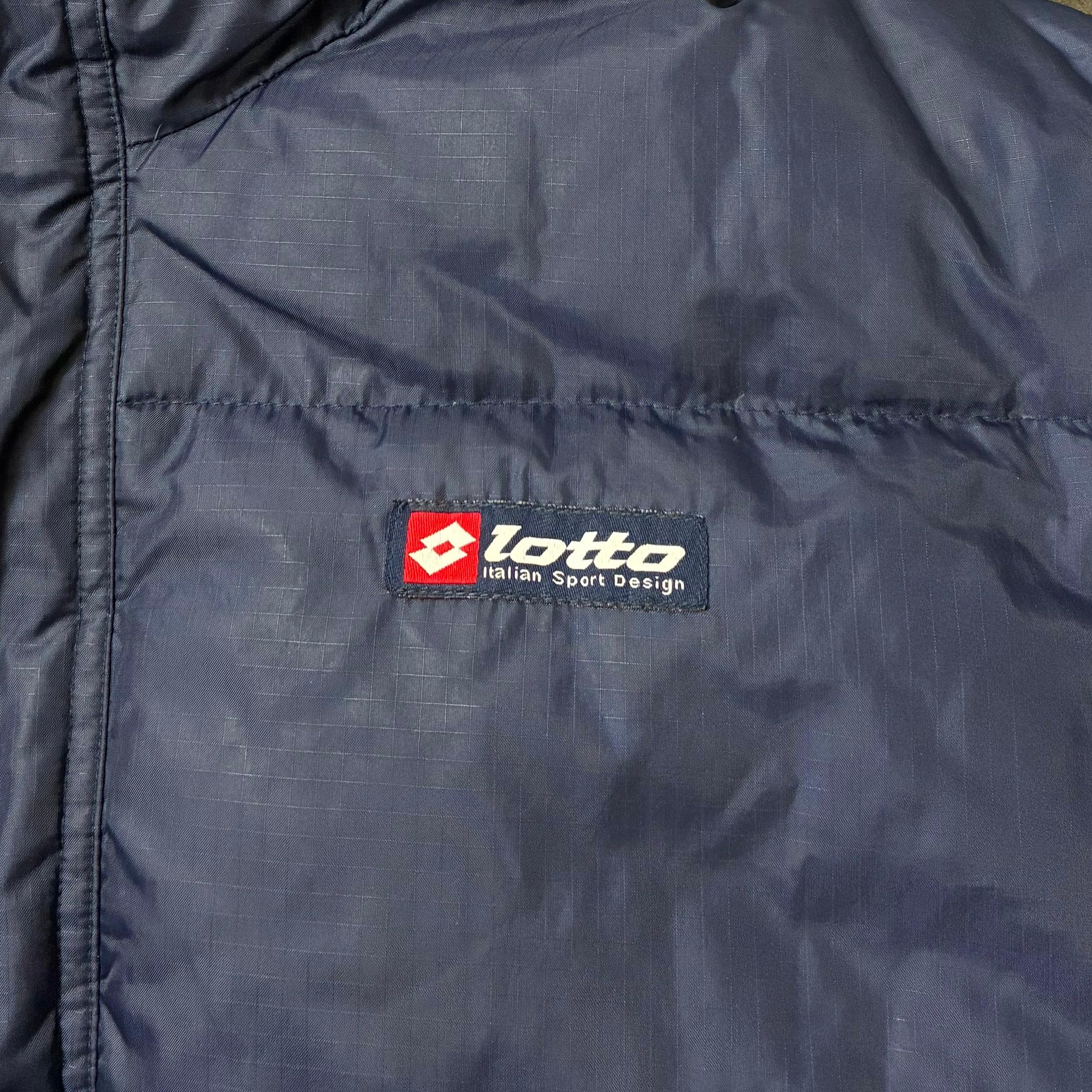 Lotto 2000s Vintage Daunenjacke Marineblau S - Vinverse