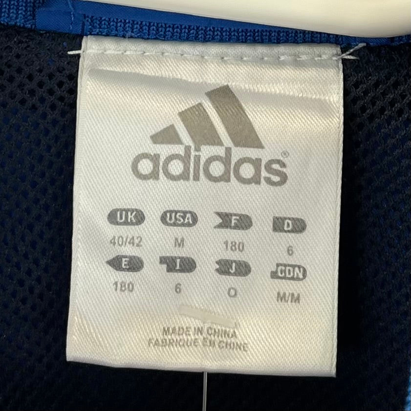 Adidas 2003 Trainingsjacke bestickt Blau L - Vinverse