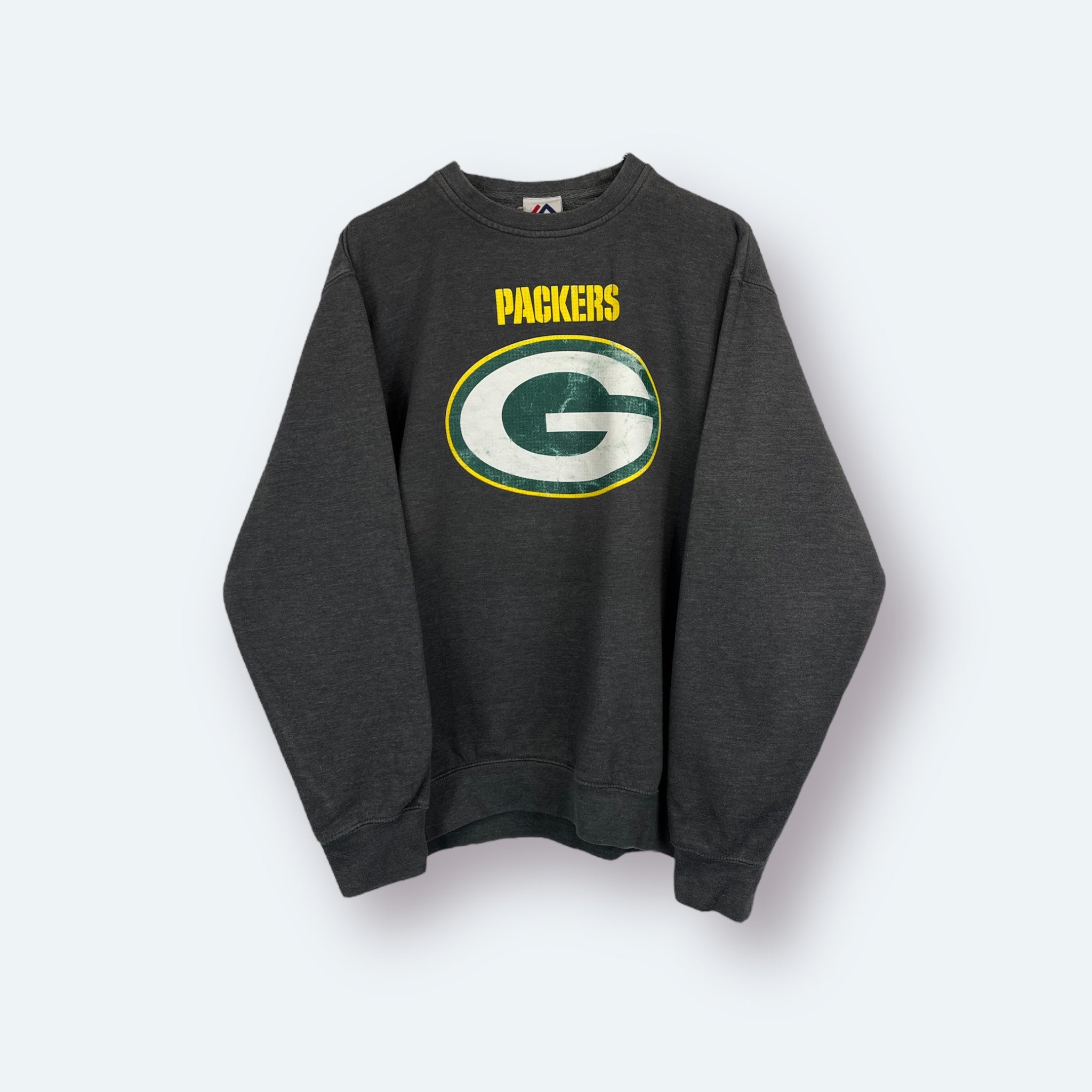 Majestic Sweater Green Bay Packers Grau M - Vinverse