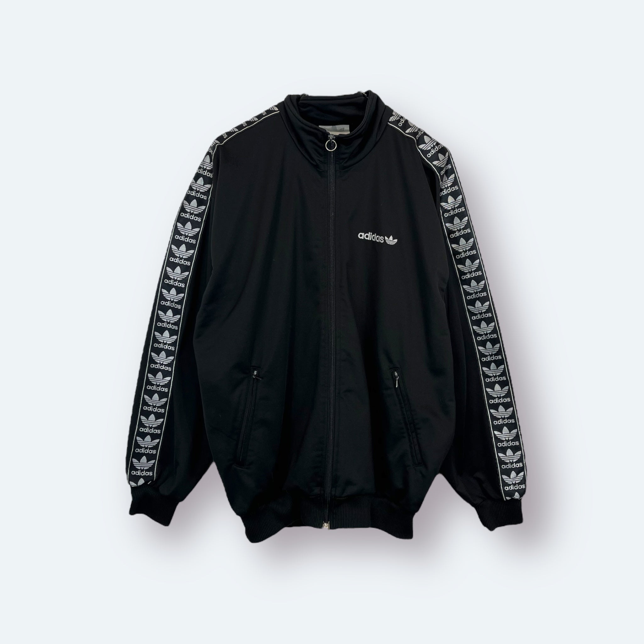Adidas Vintage Trainingsjacke Schwarz L - Vinverse