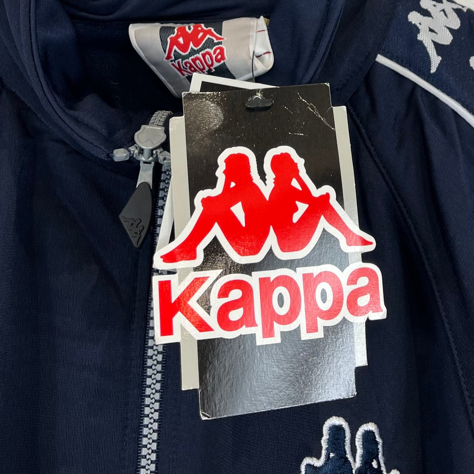 Kappa 90er Vintage Trainingsjacke Blau S - Vinverse