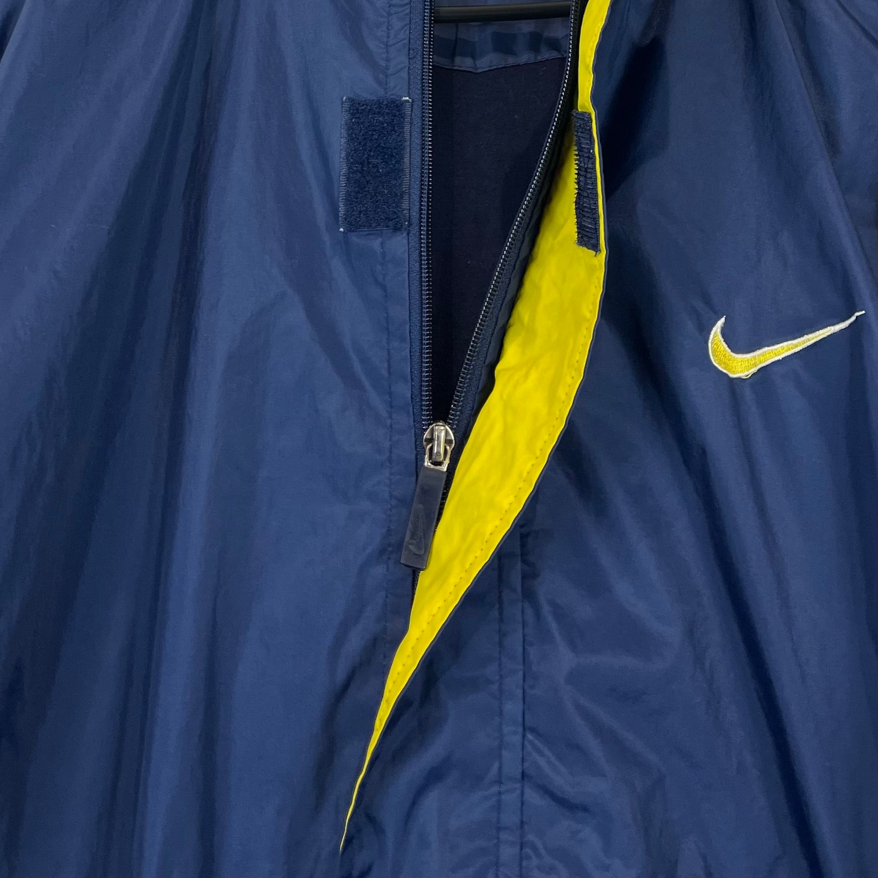 Nike Vintage Windbreaker 90s Marineblau XL - Vinverse